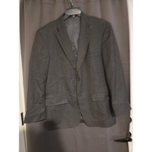 Haggar Collections Gray‎ Two Button Blazer. Men's 42R Business Casual Jacket